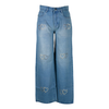 Bata Monkey Wash Stone Heart Straight Fit Jeans