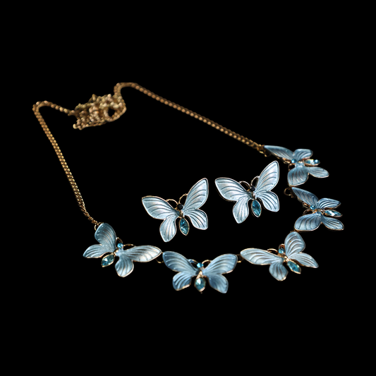 Butterfly Elysian Bloom Necklace