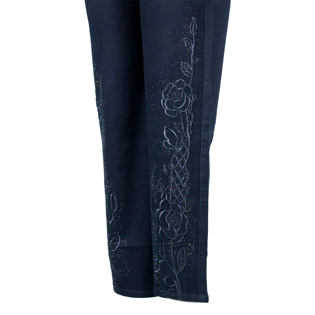 Luxaura Signature Black Onyx Straight Fit Jeans