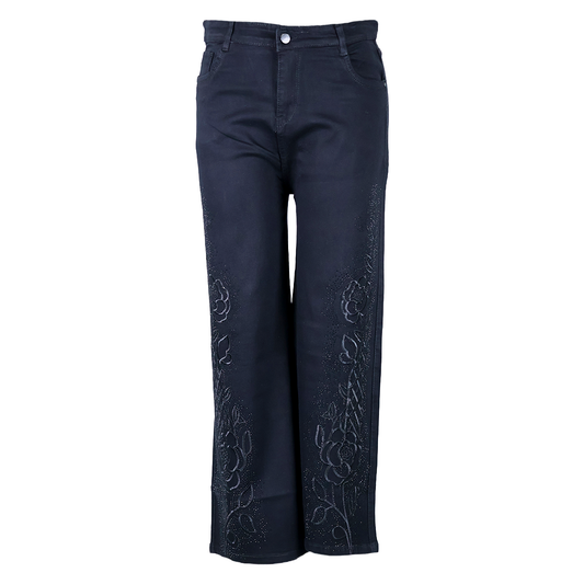 Luxaura Signature Black Onyx Straight Fit Jeans