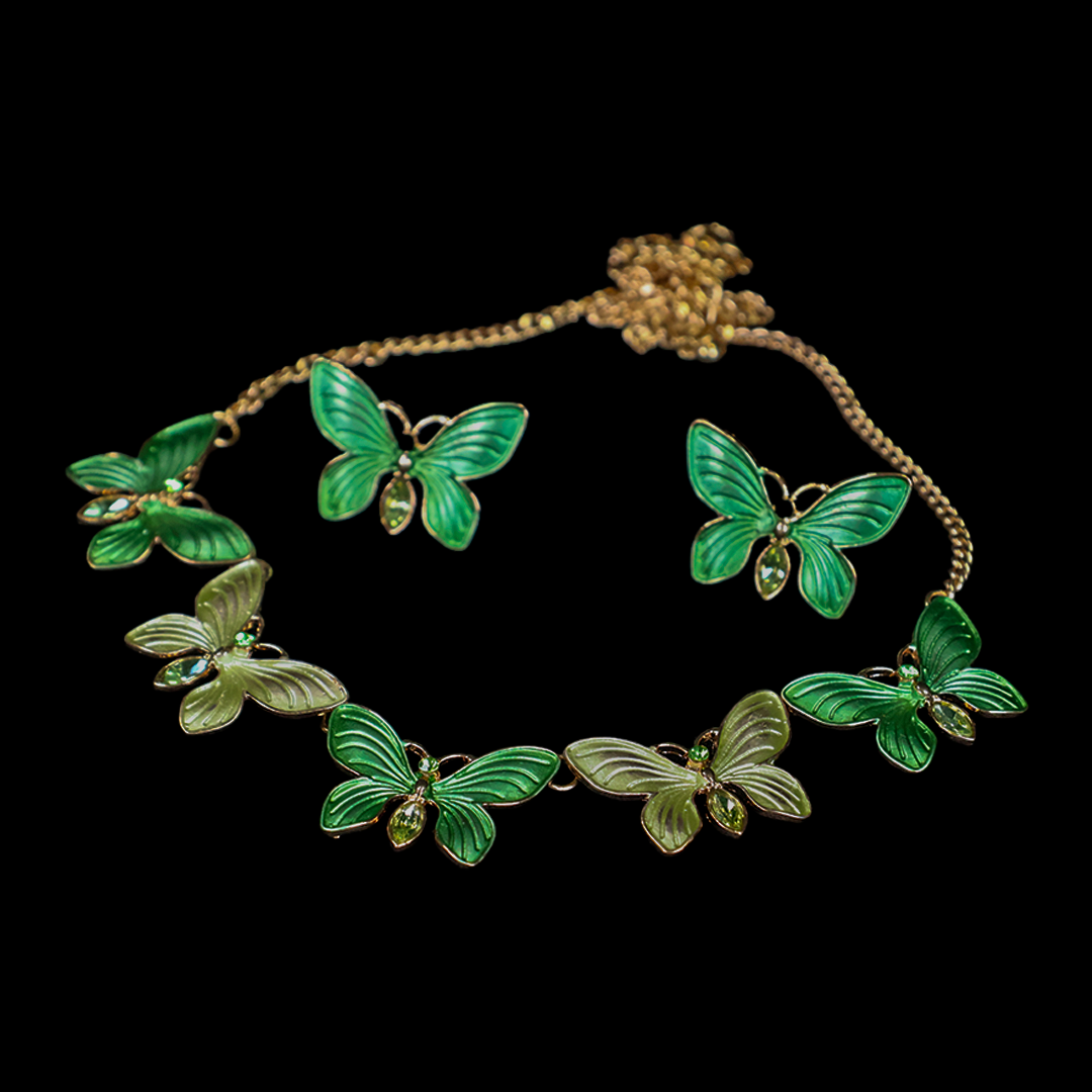 Butterfly Elysian Bloom Necklace