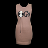 Knitted Beads Work Midy Dress