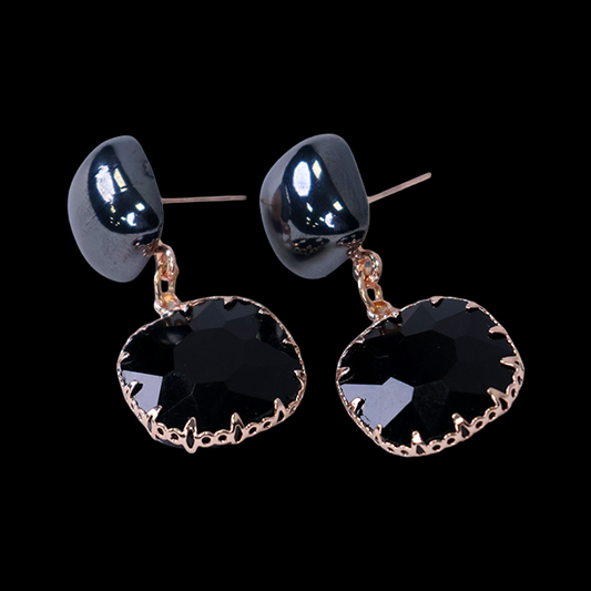 Modern Art Stone Earring