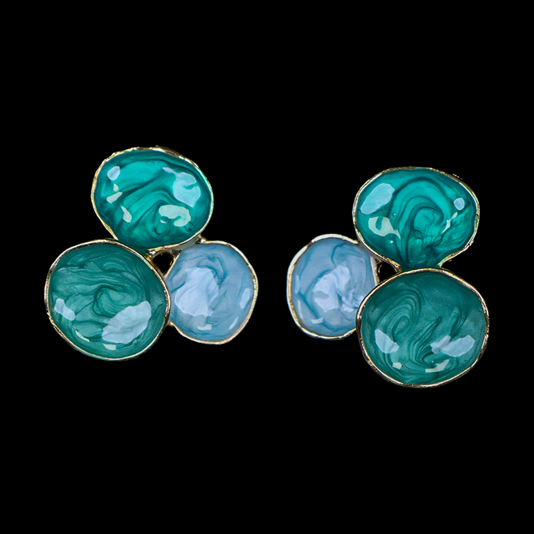 Modern Art Stud Earring