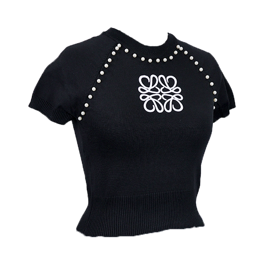 Designer Top Pearl Work