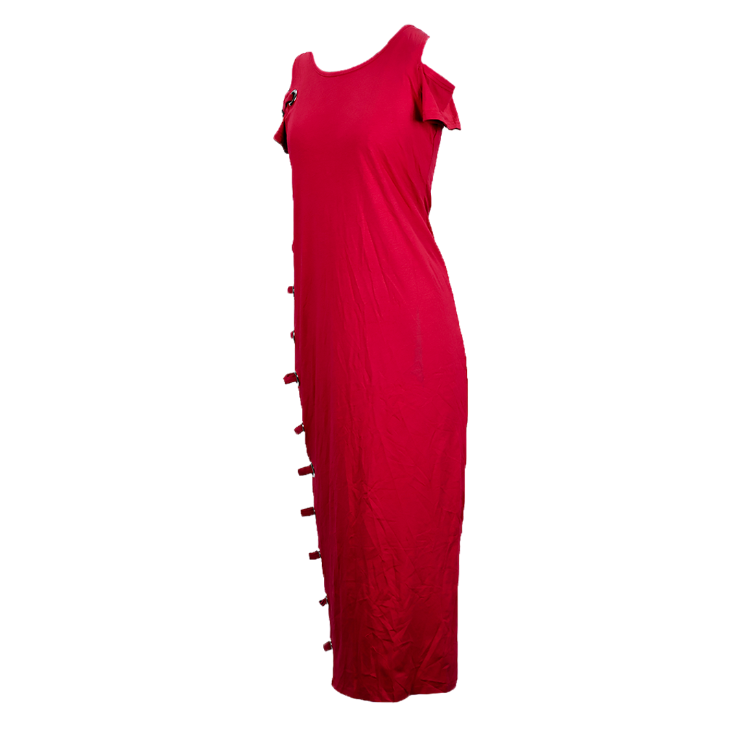Relaxed Side Ring Full Length Gown