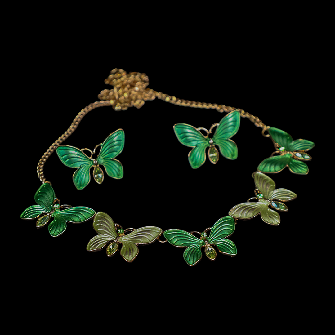 Butterfly Elysian Bloom Necklace
