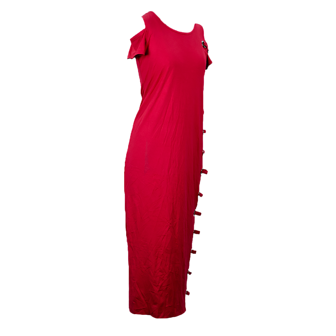 Relaxed Side Ring Full Length Gown