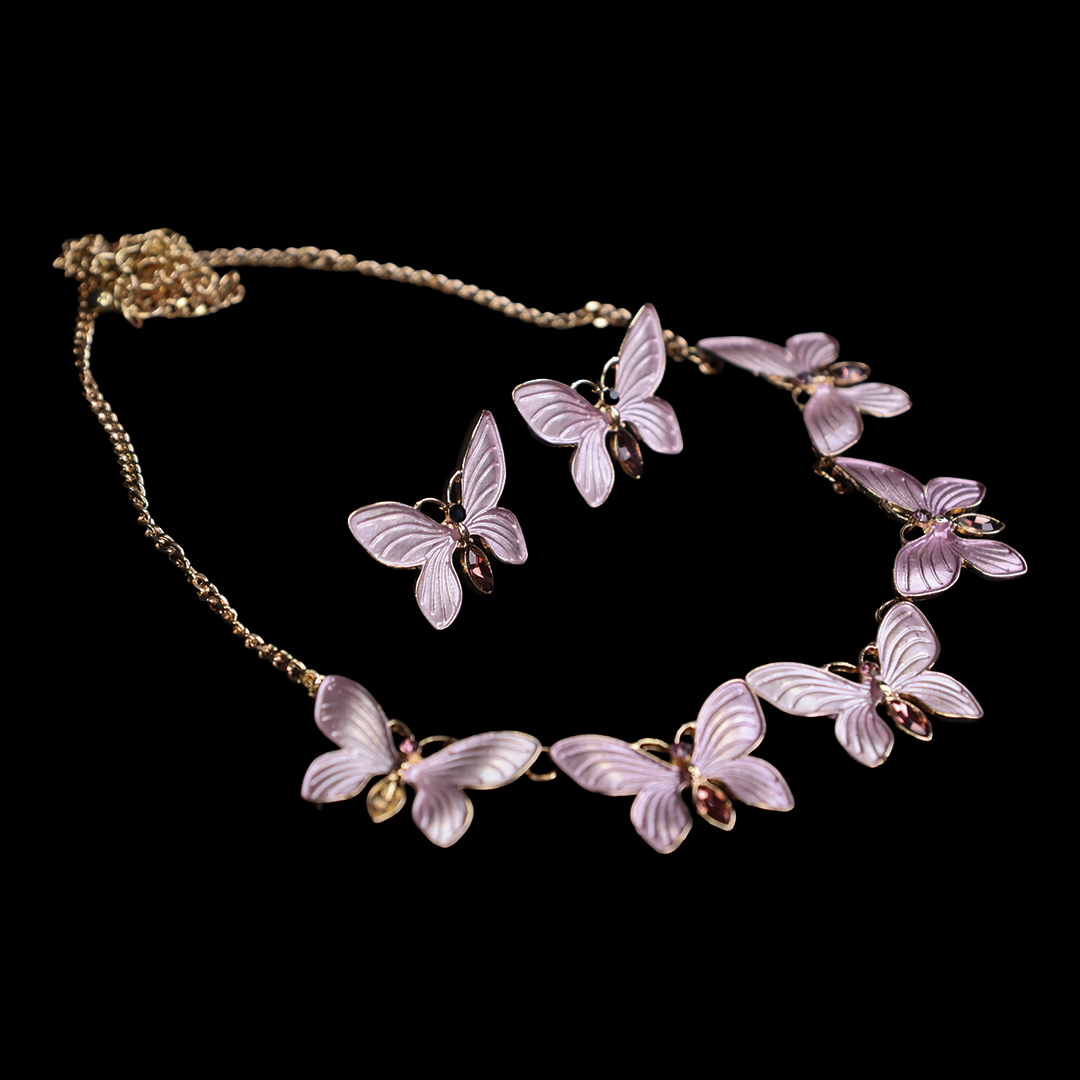 Butterfly Elysian Bloom Necklace