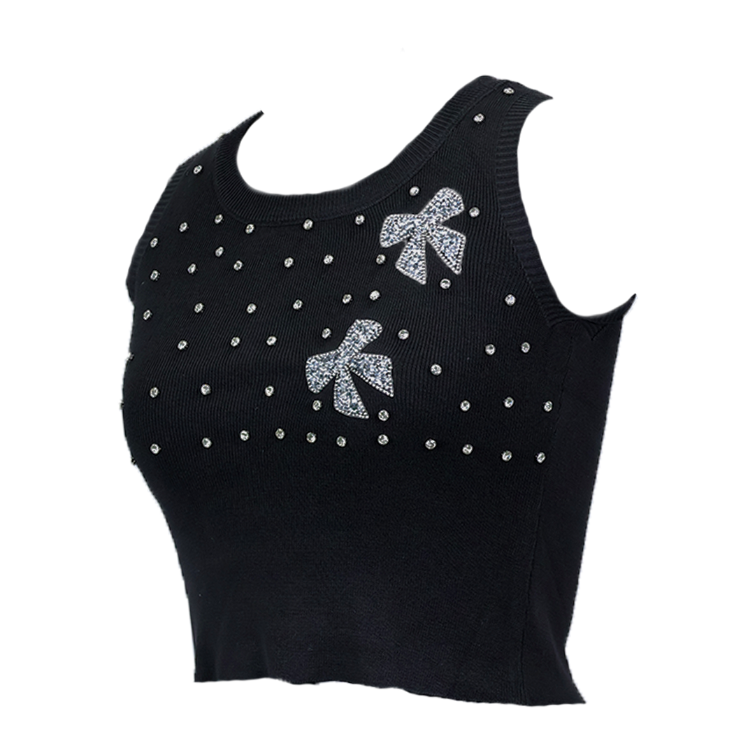Luxaura Crystal Royale Crop Top