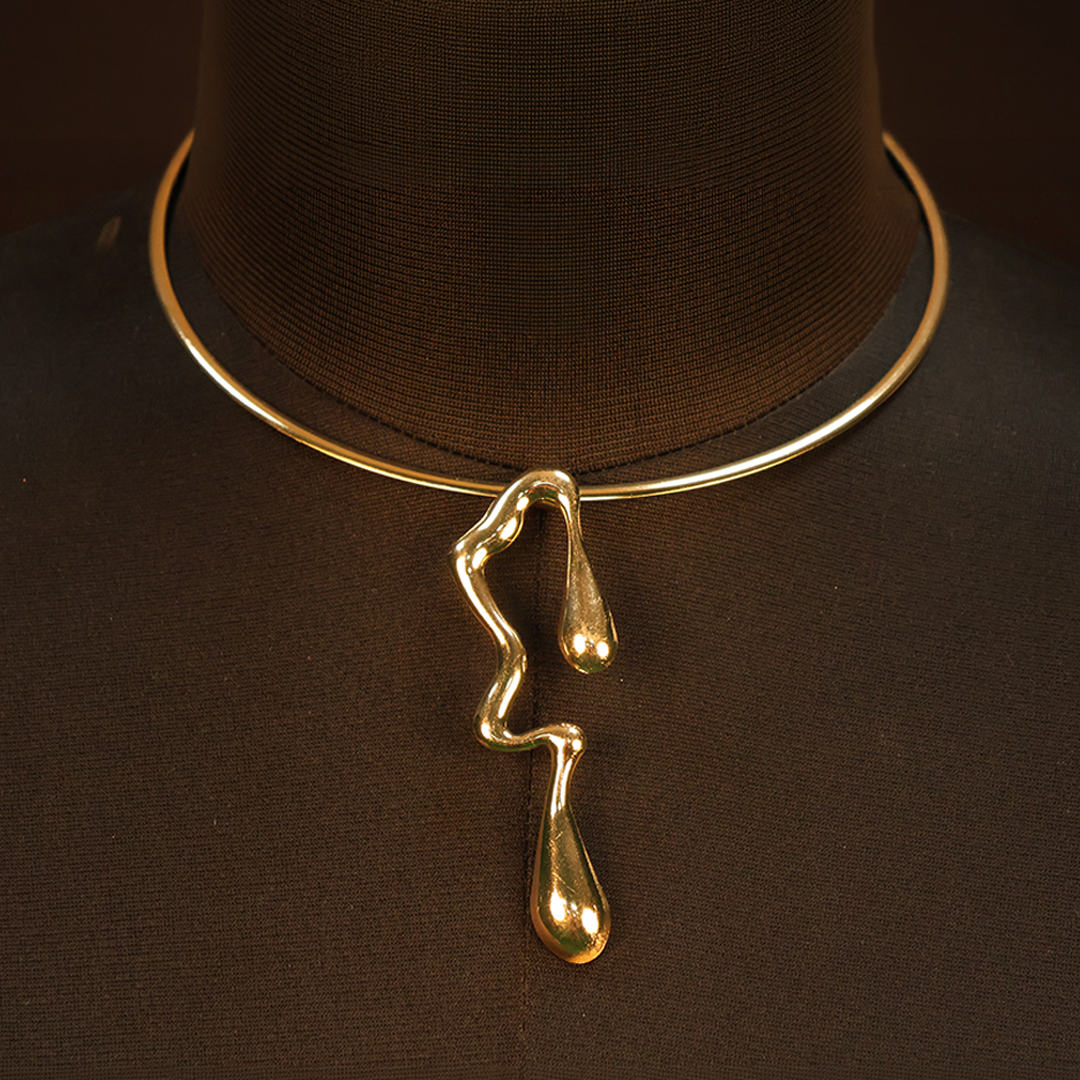 Statement Drop Style Choker Set