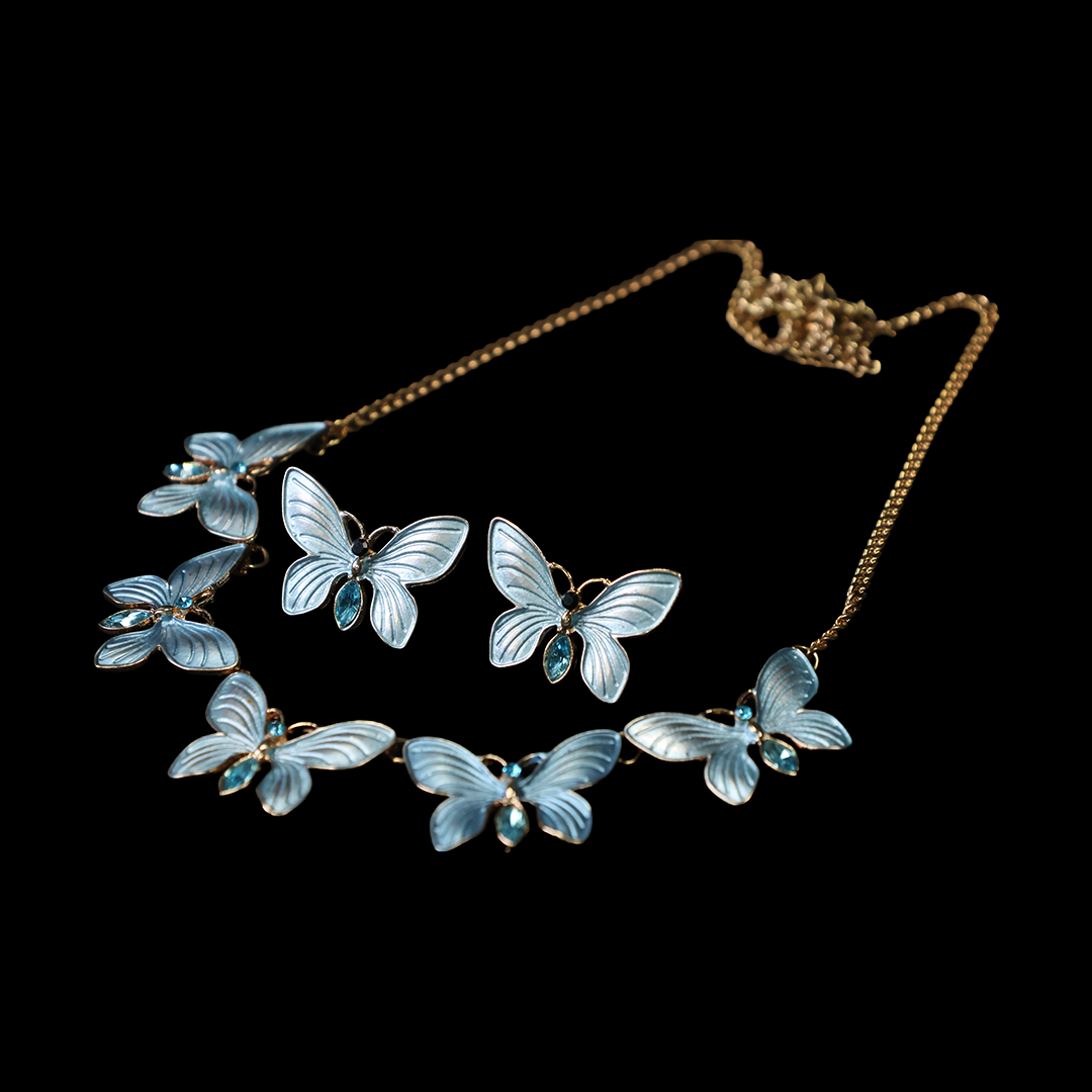 Butterfly Elysian Bloom Necklace