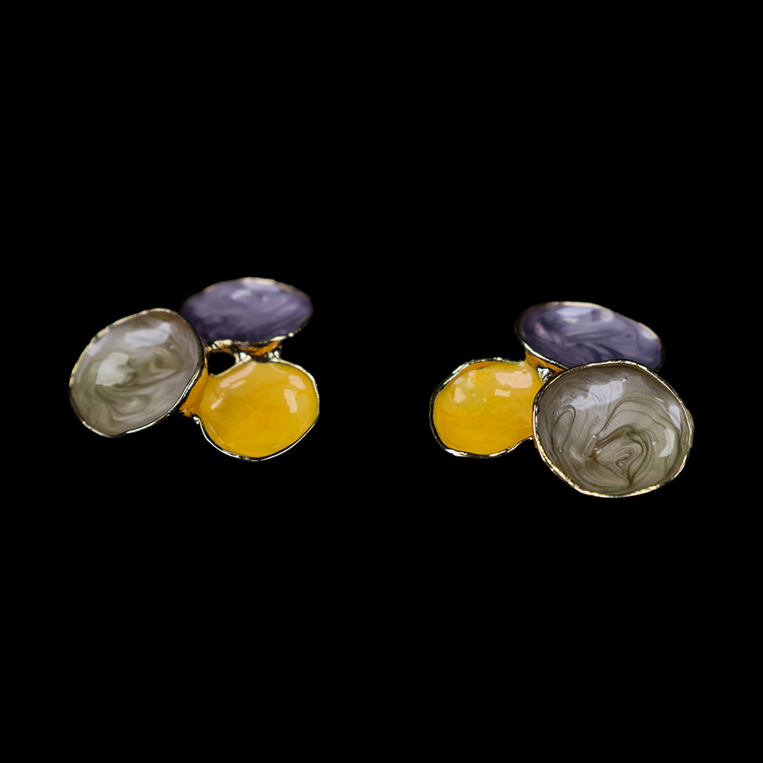 Modern Art Stud Earring