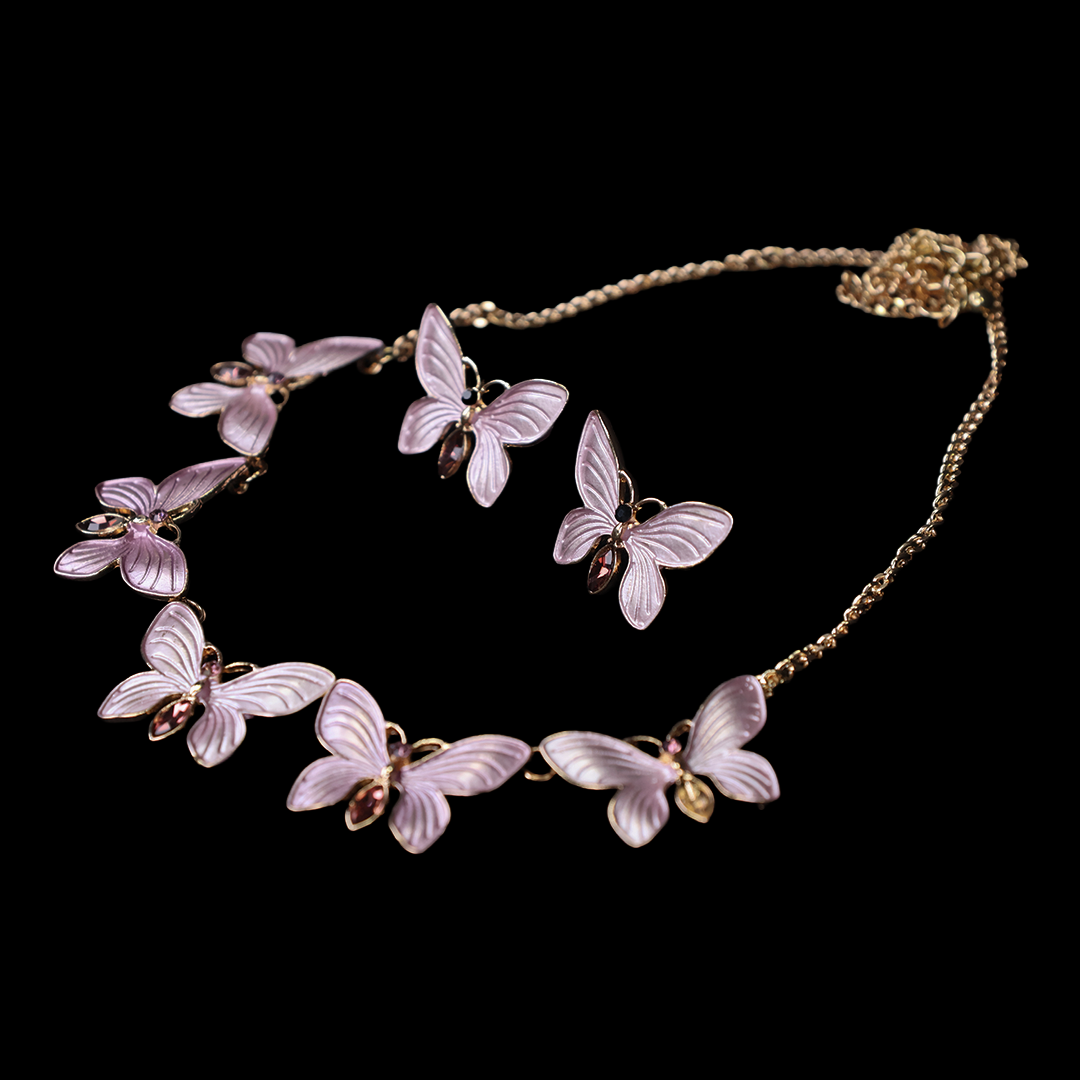 Butterfly Elysian Bloom Necklace