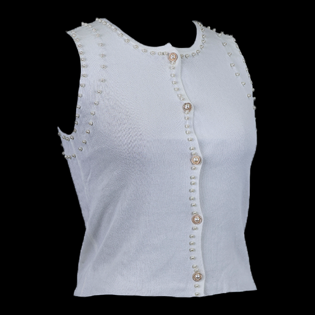 Pearl Work Luxe Top