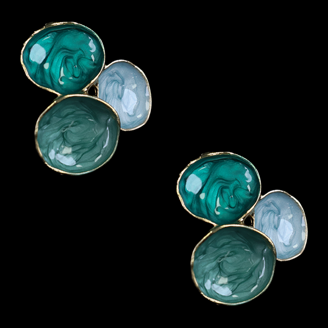 Modern Art Stud Earring