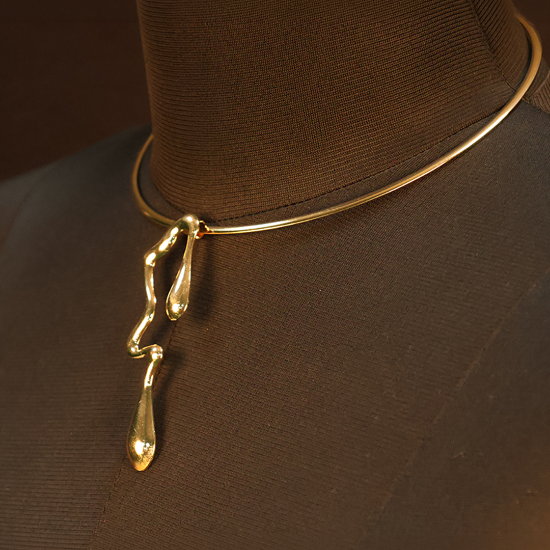 Statement Drop Style Choker Set
