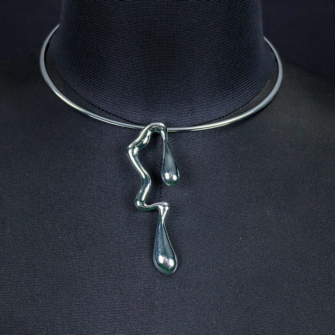 Statement Drop Style Choker Set